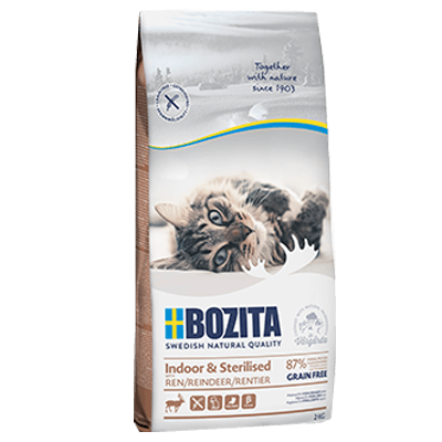 Bozita Indoor & Sterilised Grain free Reindeer