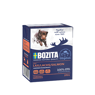 Bozita Robur Bouchées en gelée au saumon