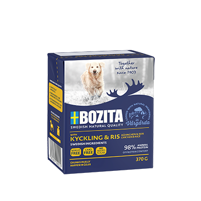 Bozita Robur Bouchées en gelée au poulet et au riz