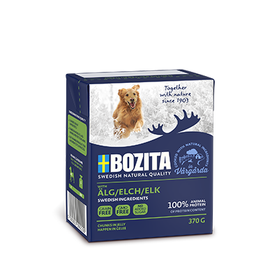 Bozita Robur Bouchées en gelée à l’élan
