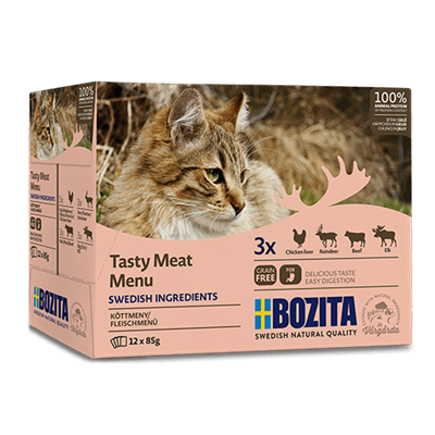 Bozita Pouch HiG Multibox menu viande
