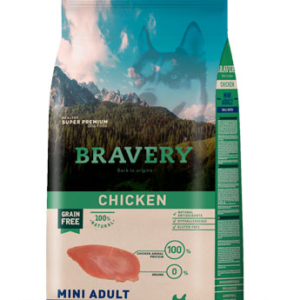 Bravery Grain Free Dog Adult Chicken Small 2kg