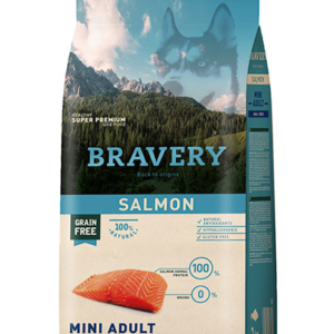 Bravery Grain Free Dog Adult Salmon Small 2kg