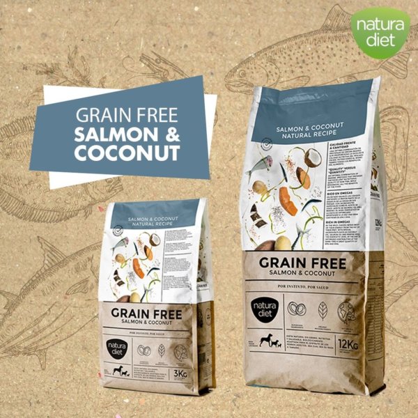 Natura Diet Grain Free Salmon & Coconut – Image 2