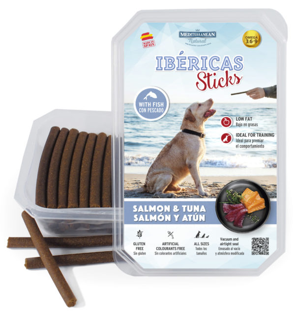 Ibéricas stick dog Salmon Tuna (Saumon et thon)