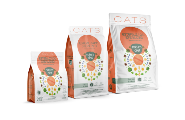 Natura Diet Cats stérilisé Salmon (saumon)