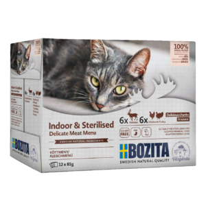Bozita Pouch Indoor & Sterilised Multibox HiS - en sauce