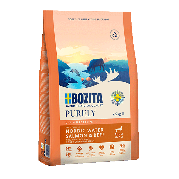 Bozita Purely Adult Small Boeuf & Saumon GRAINFREE