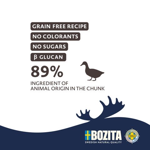 Bozita HiS avec canard - SANS CÉRÉALES - En sauce – Image 2