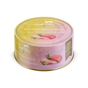 Terra felis lapin et dinde 80gr
