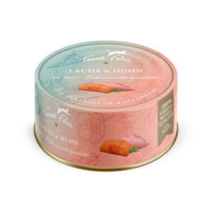 Terra felis saumon & poulet 80gr
