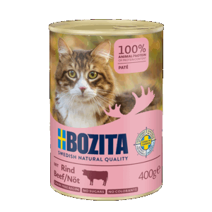 Bozita Paté au bœuf 400gr - DATA 17.10.2025