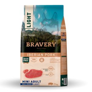 BRAVERY Dog Adult Pork Iberique Small Breed Light Grain Free