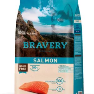 BRAVERY Salmon - Mini Puppy Dog 2kg