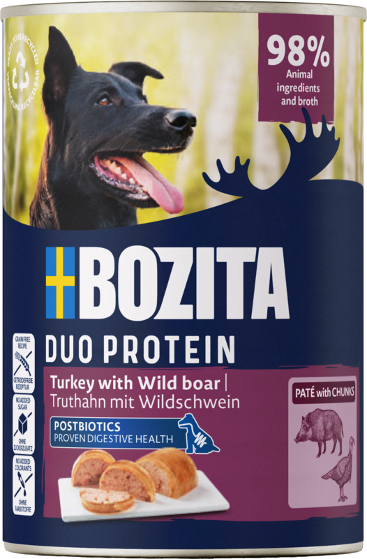 Bozita Paté dinde et sanglier