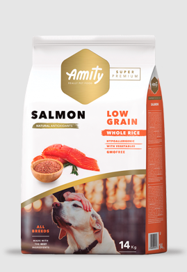 Amity Dog Super Premium Line Adult Salmon