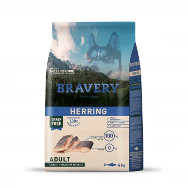 Bravery Grain Free Dog Adult Herring Small 2kg