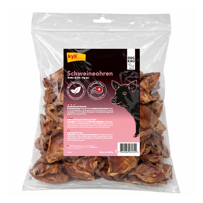 Oreilles de porc Kyli 1 kg