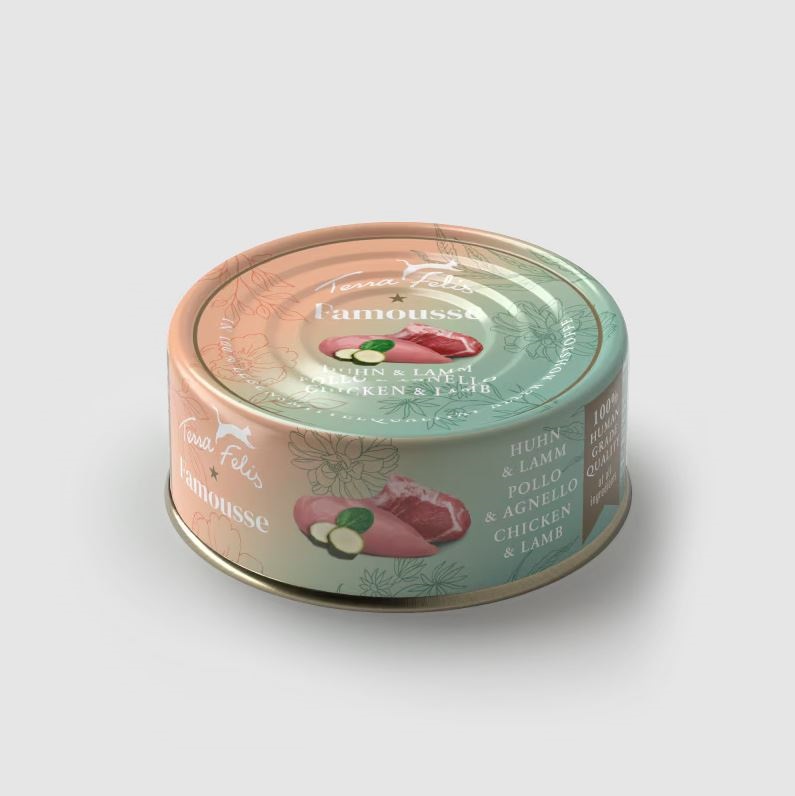 Terra felis poulet et agneau 80gr